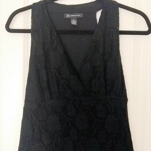 INC Lacy Stretch Racer Back Top